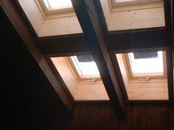 Vierfach kombiniertes Dachfenster