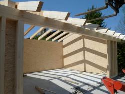 Holzständerbauweise