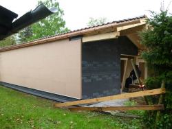 Holzständerbauweise