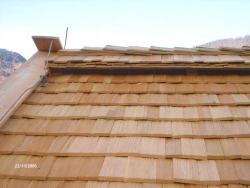 Schindeldach Detail