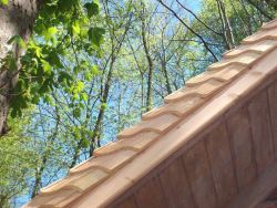 Schindeldach Detail