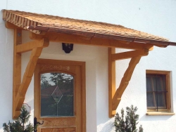 Eingangsüberdachung