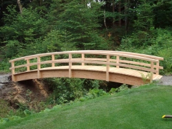 Fußgängerbrücke in Bad- Wiessee